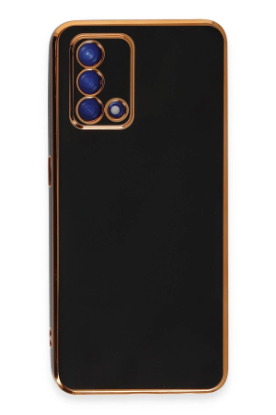 Newface Oppo A74 4G Kılıf Volet Silikon - Siyah resmi