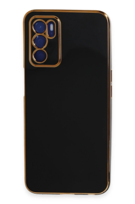 Newface Oppo A16 Kılıf Volet Silikon - Siyah resmi