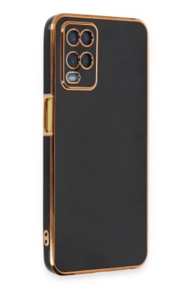 Newface Oppo A54 4G Kılıf Volet Silikon - Siyah resmi