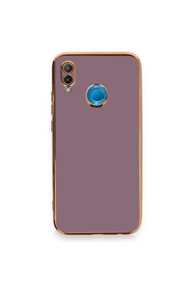 Newface Huawei P20 Lite Kılıf Volet Silikon - Mor resmi