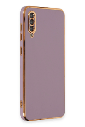 Newface Samsung Galaxy A50 Kılıf Volet Silikon - Mor resmi