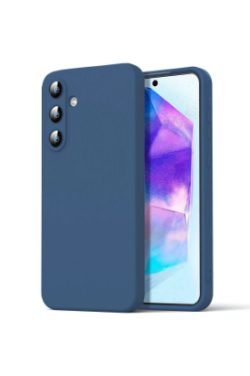 Newface Samsung Galaxy A16 5G Kılıf Nano içi Kadife Silikon - Lacivert resmi