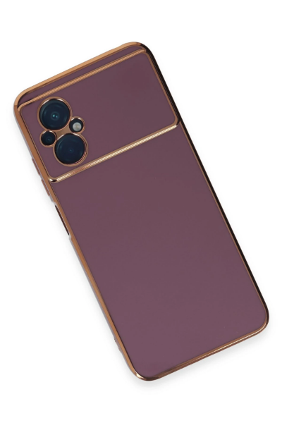 Newface Xiaomi Poco M5 Kılıf Volet Silikon - Mor resmi