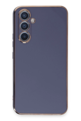 Newface Samsung Galaxy A54 5G Kılıf Volet Silikon - Mavi resmi