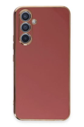 Newface Samsung Galaxy A54 5G Kılıf Volet Silikon - Kırmızı resmi