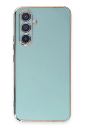 Newface Samsung Galaxy A54 5G Kılıf Volet Silikon - Açık Yeşil resmi