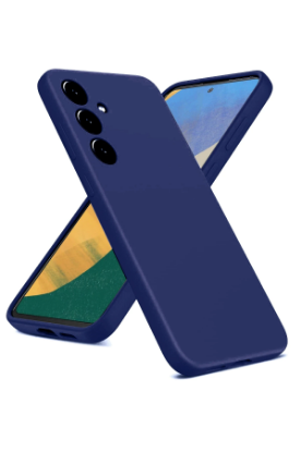 Newface Samsung Galaxy A36 Kılıf Nano içi Kadife Silikon - Lacivert resmi