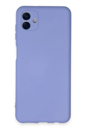 Newface Samsung Galaxy A04E Kılıf Nano içi Kadife Silikon - Lila resmi