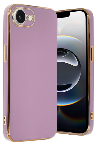 Newface iPhone 16E Kılıf Volet Silikon - Mor resmi