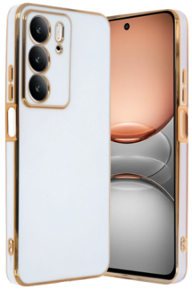 Newface Realme C75 4G Kılıf Volet Silikon - Beyaz resmi