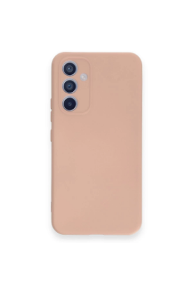 Newface Samsung Galaxy A54 5G Kılıf Nano içi Kadife Silikon - Pudra resmi