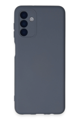 Newface Samsung Galaxy A24 4G Kılıf Nano içi Kadife Silikon - Gri resmi