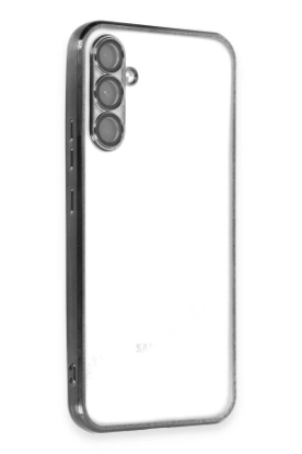 Newface Samsung Galaxy A54 5G Kılıf Razer Lensli Silikon - Siyah resmi