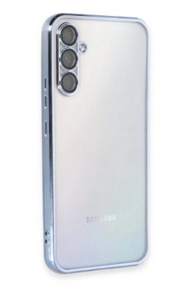 Newface Samsung Galaxy A54 5G Kılıf Razer Lensli Silikon - Açık Mavi resmi