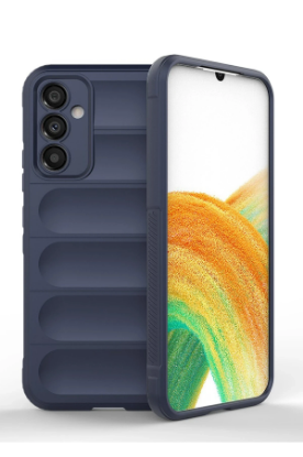 Newface Samsung Galaxy A25 5G Kılıf Optimum Silikon - Lacivert resmi