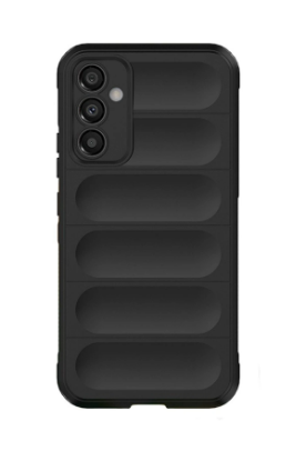 Newface Samsung Galaxy A05S Kılıf Optimum Silikon - Siyah resmi