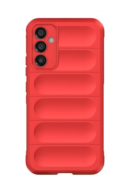 Newface Samsung Galaxy A05S Kılıf Optimum Silikon - Kırmızı resmi