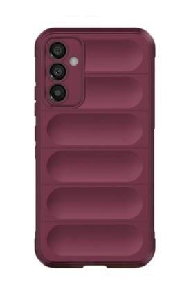 Newface Samsung Galaxy A05S Kılıf Optimum Silikon - Bordo resmi