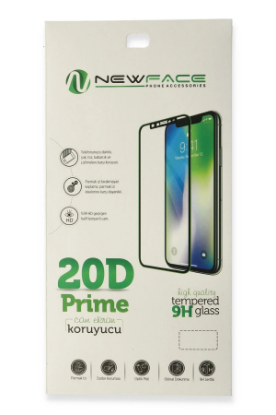 Newface Xiaomi Redmi Note 8 Pro 20D Premium Cam Ekran Koruyucu resmi