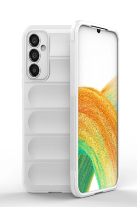 Newface Samsung Galaxy A05S Kılıf Optimum Silikon - Krem resmi