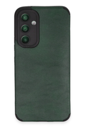 Newface Samsung Galaxy A54 5G Kılıf Loop Deri Silikon - Yeşil resmi