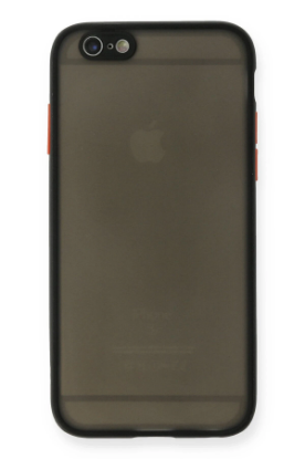 Newface iPhone 6 Kılıf Montreal Silikon Kapak - Siyah resmi