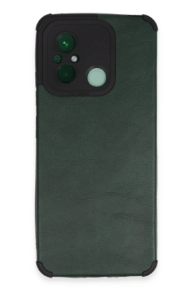 Newface Xiaomi Redmi 12C Kılıf Loop Deri Silikon - Yeşil resmi