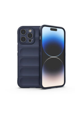 Newface iPhone 16 Pro Max Kılıf Optimum Silikon - Lacivert resmi