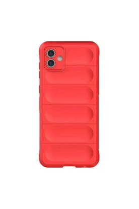 Newface Samsung Galaxy A06 Kılıf Optimum Silikon - Kırmızı resmi