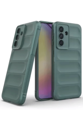 Newface Samsung Galaxy A26 Kılıf Optimum Silikon - Koyu Yeşil resmi