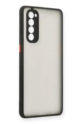 Newface Oppo Reno 4 Pro Kılıf Montreal Silikon Kapak - Siyah resmi