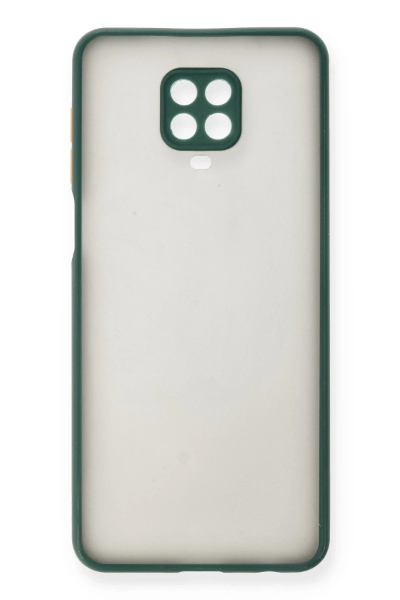 Newface Xiaomi Redmi Note 9 Pro Kılıf Montreal Silikon Kapak - Yeşil resmi