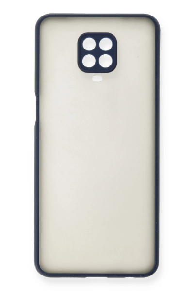 Newface Xiaomi Redmi Note 9 Pro Kılıf Montreal Silikon Kapak - Lacivert resmi