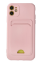 Newface iPhone 11 Kılıf Kelvin Kartvizitli Silikon - Pembe resmi