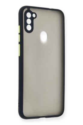 Newface Samsung Galaxy A11 Kılıf Montreal Silikon Kapak - Lacivert resmi