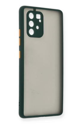 Newface Samsung Galaxy A91 / S10 Lite Kılıf Montreal Silikon Kapak - Yeşil resmi