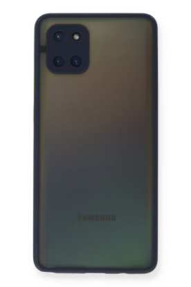 Newface Samsung Galaxy A81 / Note 10 Lite Kılıf Montreal Silikon Kapak - Lacivert resmi