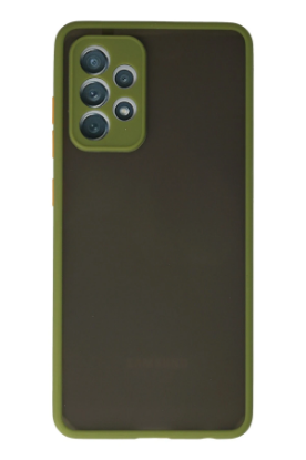 Newface Samsung Galaxy A72 Kılıf Montreal Silikon Kapak - Yeşil resmi