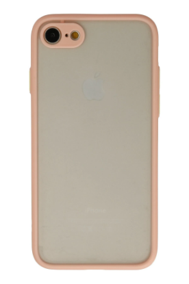 Newface iPhone 7 Kılıf Montreal Silikon Kapak - Pembe resmi