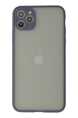 Newface iPhone 12 Pro Kılıf Montreal Silikon Kapak - Gri resmi