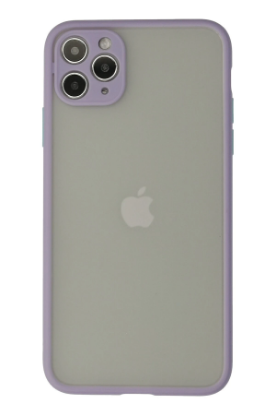 Newface iPhone 12 Pro Kılıf Montreal Silikon Kapak - Mor resmi