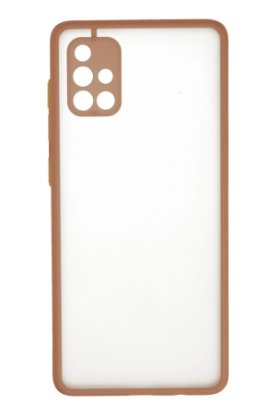 Newface Samsung Galaxy A71 Kılıf Montreal Silikon Kapak - Pembe resmi