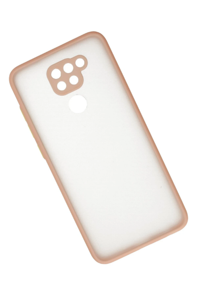 Newface Xiaomi Redmi Note 9 Kılıf Montreal Silikon Kapak - Pembe resmi