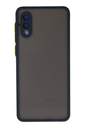 Newface Samsung Galaxy A02 Kılıf Montreal Silikon Kapak - Lacivert resmi