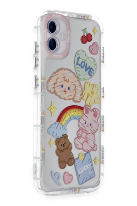 Newface Samsung Galaxy A05 Kılıf Reflexion Desenli Kapak - Desen 4 resmi