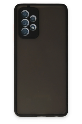 Newface Samsung Galaxy A32 Kılıf Montreal Silikon Kapak - Siyah resmi