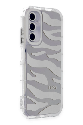 Newface Samsung Galaxy A15 4G Kılıf Reflexion Desenli Kapak - Desen 10 resmi