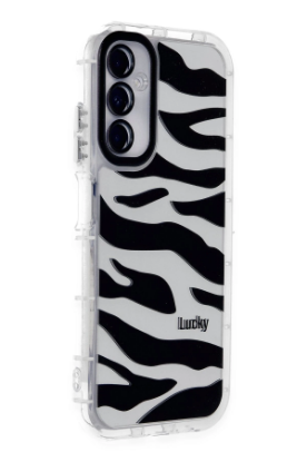 Newface Samsung Galaxy A25 5G Kılıf Reflexion Desenli Kapak - Desen 9 resmi