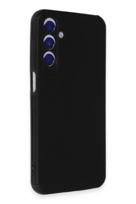 Newface Samsung Galaxy A55 5G Kılıf Loop Deri Silikon - Siyah resmi