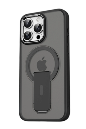 Newface iPhone 14 Pro Max Tork Magsafe Standlı Kapak - Siyah resmi